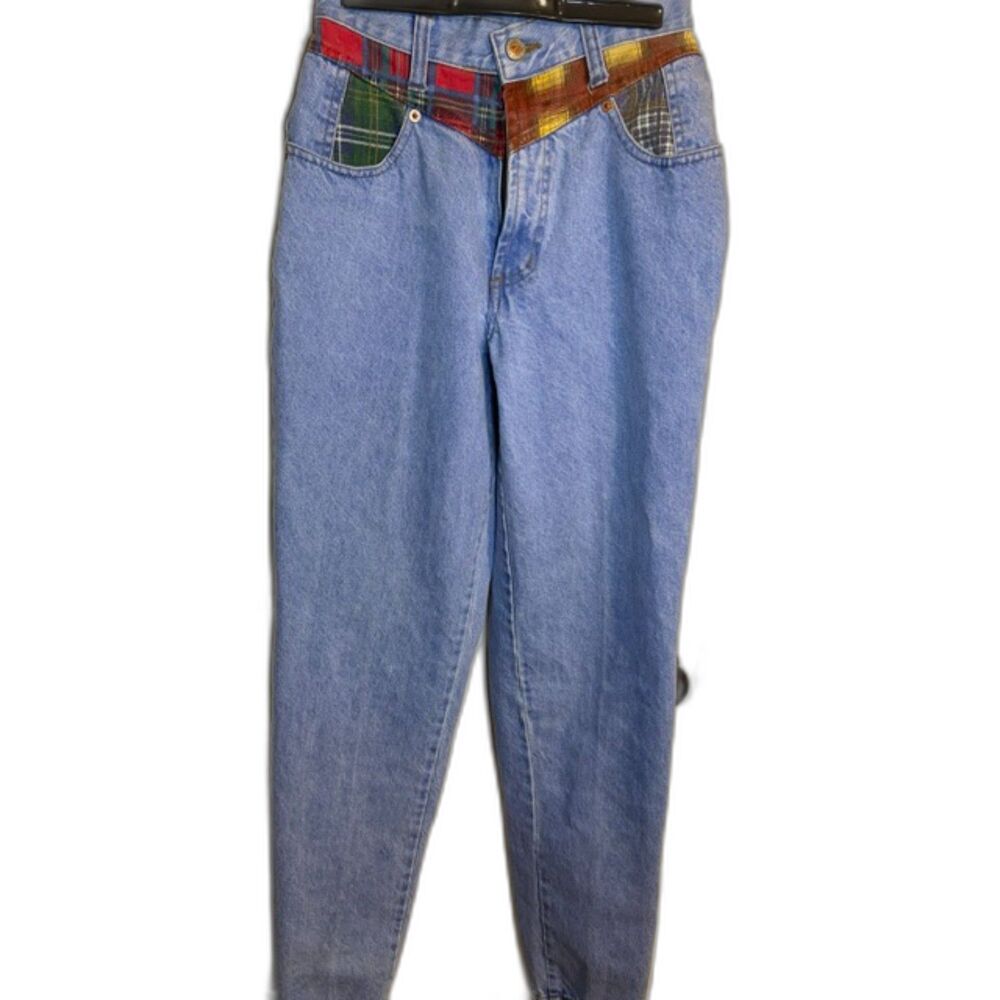 Vintage Patch Work - Steel Jeans- size 5